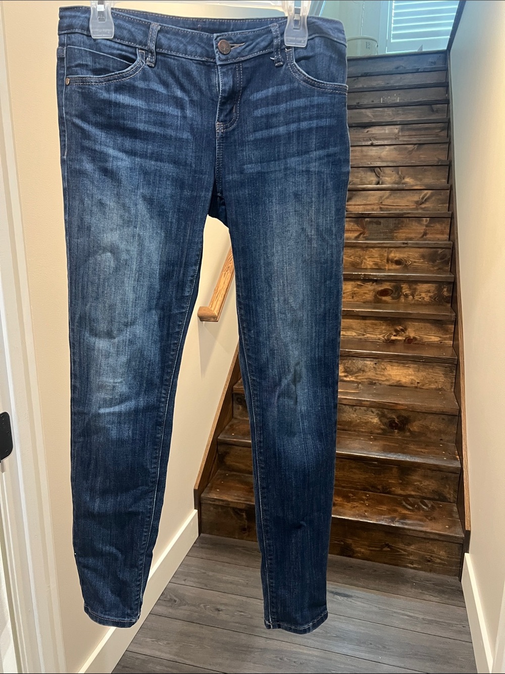 Simply Vera Vera Wang Dark Wash Skinny Jeans